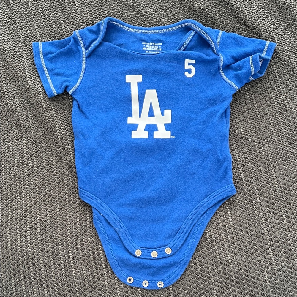 Dodgers Baby Onesie